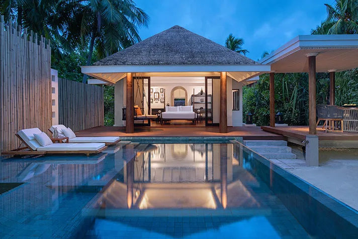 Sunset Beach Pool Villa at Anantara Kihavah Maldives - photo 1