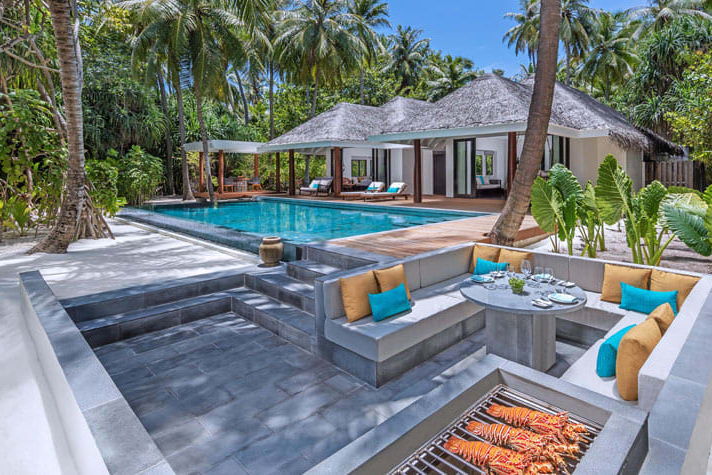 Two Bedroom Family Beach Pool Villa at Anantara Kihavah Maldives - photo 1