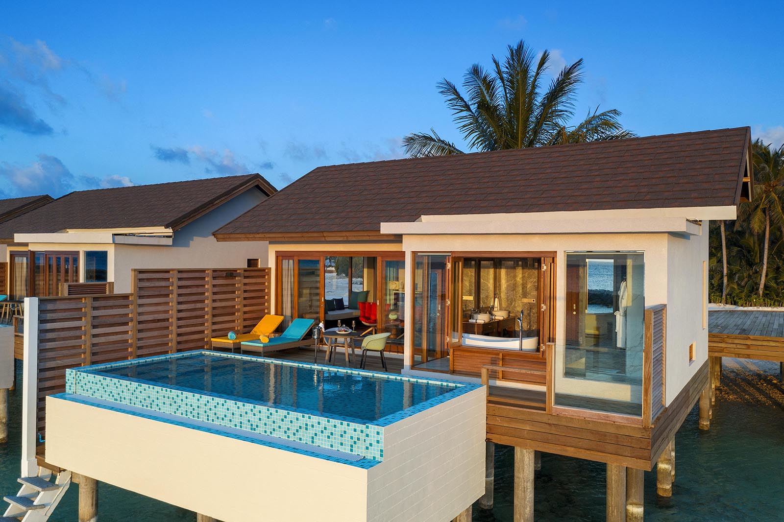 Sunset Water Villa with Pool at Atmosphere Kanifushi - photo 1