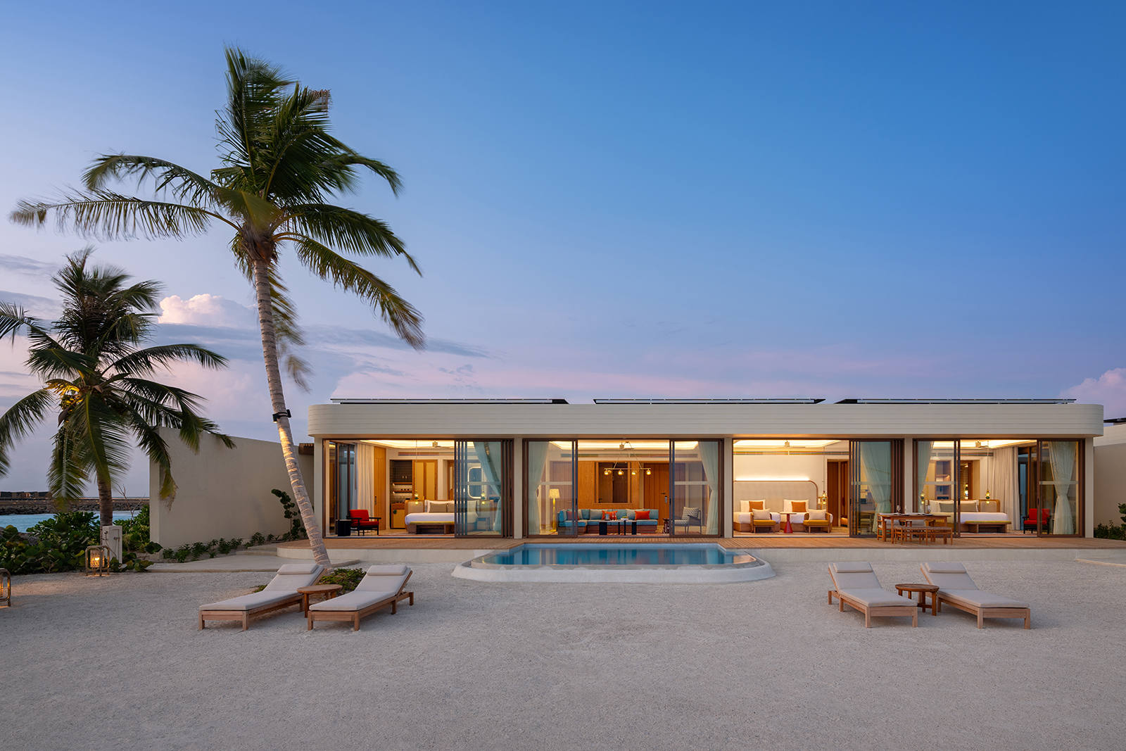 Three-Bedroom Sunset Beach Pool Residence at Centara Grand Lagoon Maldives - photo 1