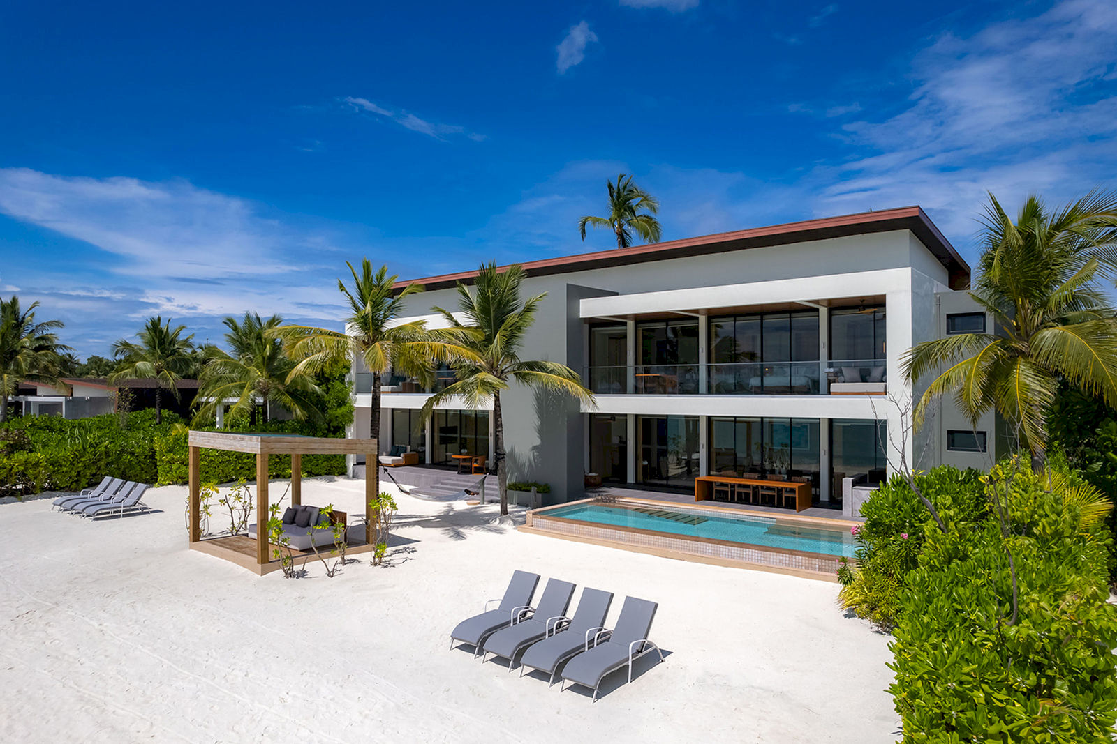 Four-Bedroom Beach Villa with Private Pool at Kuda Villingili Resort Maldives - photo 1