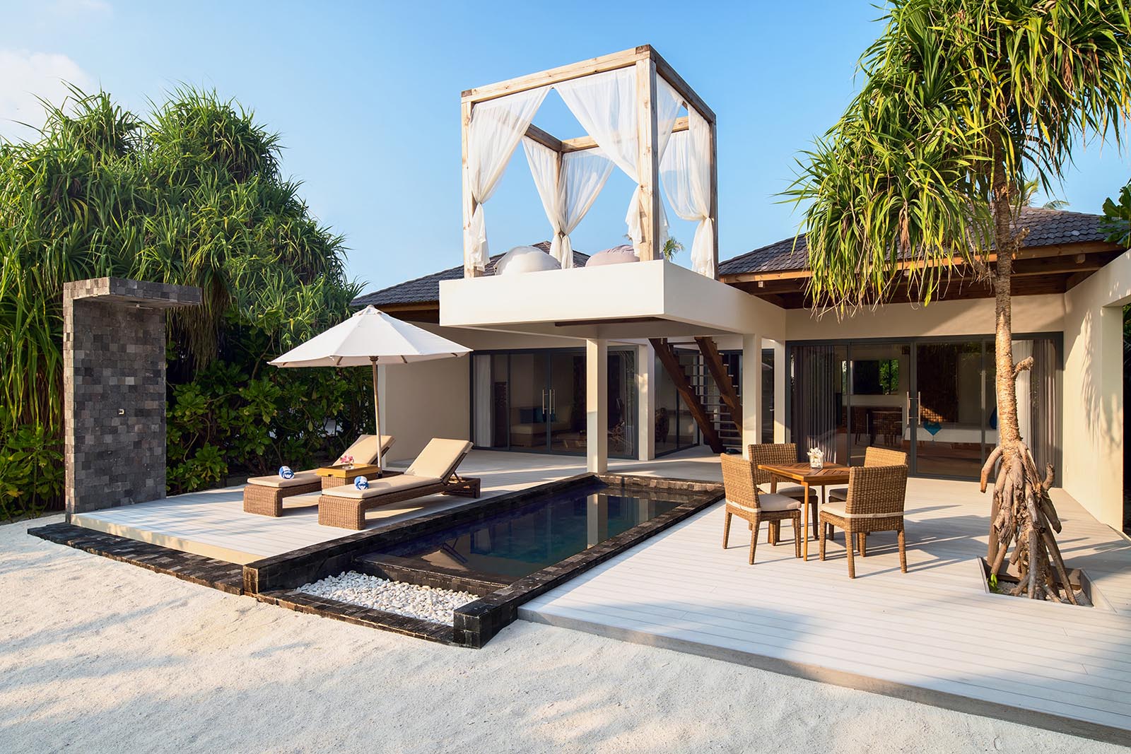 Beach Pool Villa Sunset at Kuredhivaru Resort & Spa Maldives - photo 1