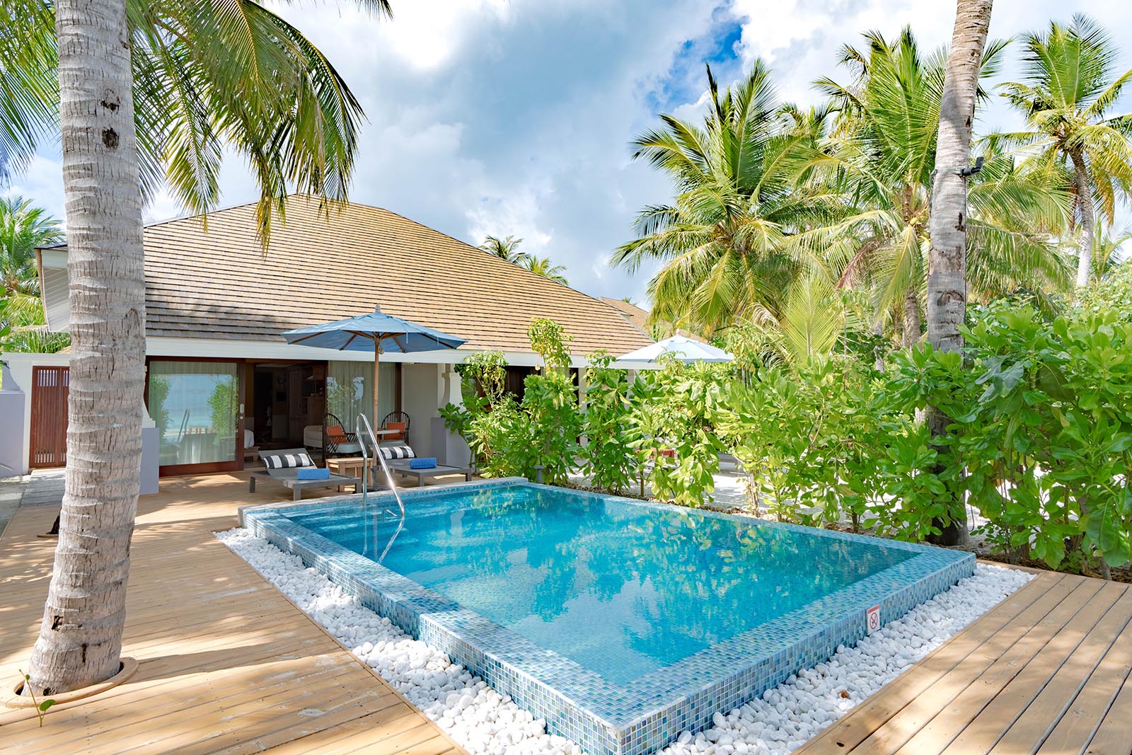 Beach Villa with Pool at SAii Lagoon Maldives, by Hilton - photo 1