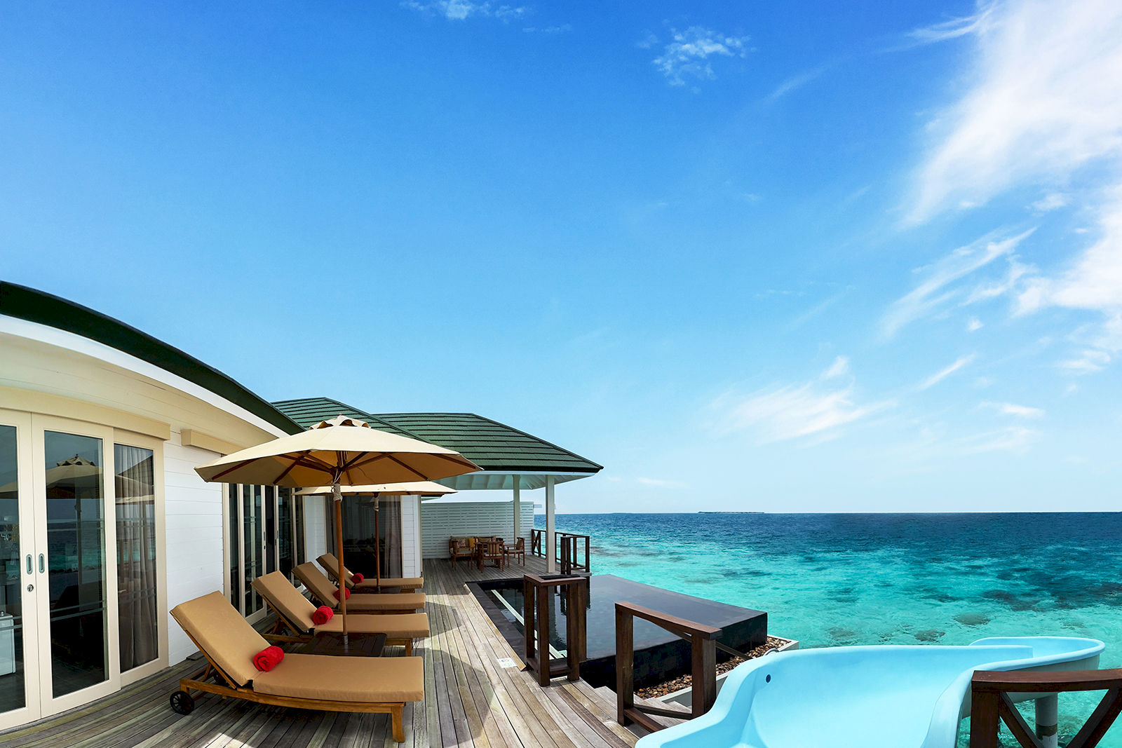 Water Pavilion with Pool + Slide at Siyam World Maldives - photo 1