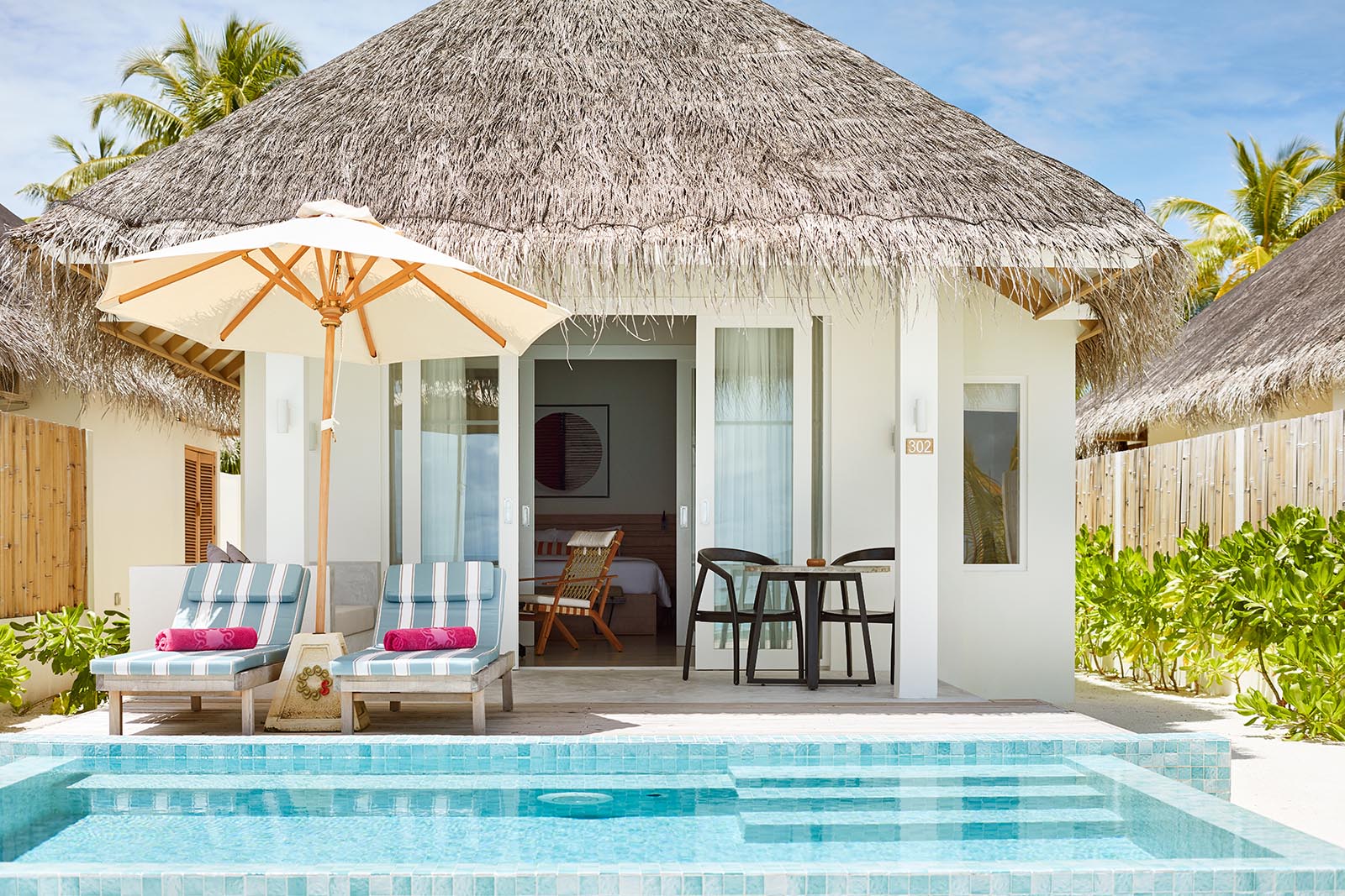 Family Beach Villa with Pool at Sun Siyam Iru Veli - photo 1