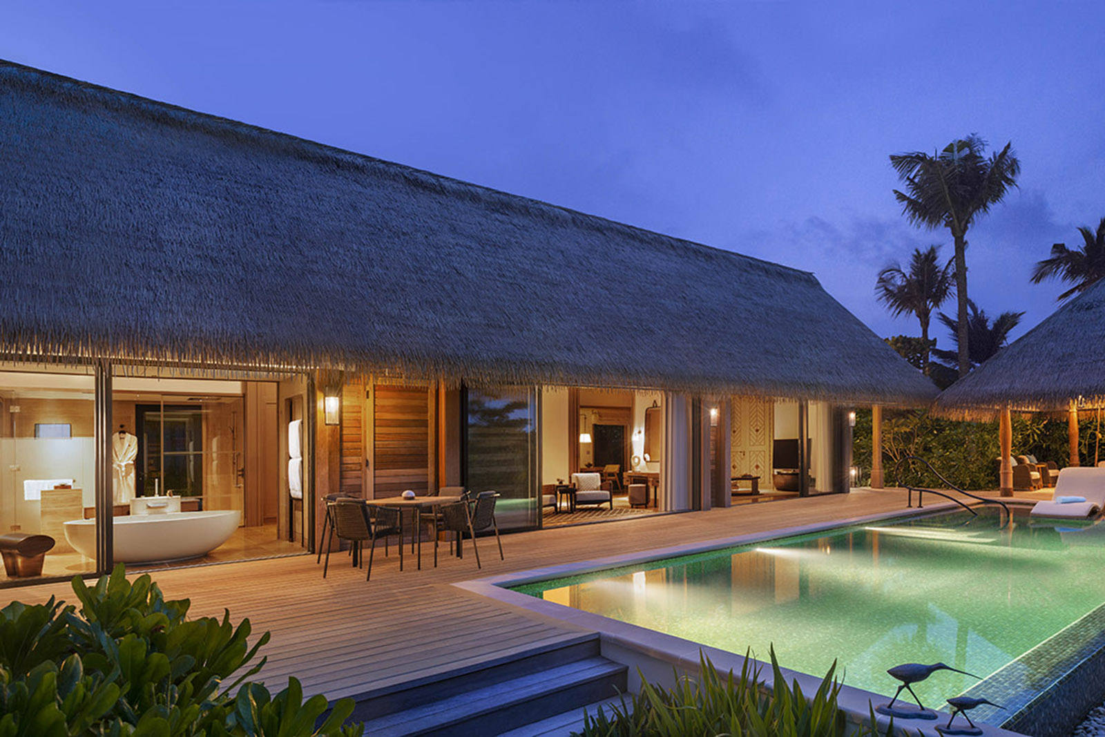 King Grand Beach Villa with Pool at Waldorf Astoria Maldives Ithaafushi - photo 1
